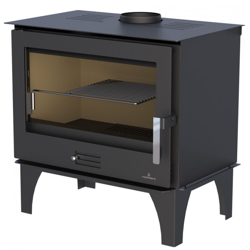 Poêle à bois bronpi sena plus 13 kw