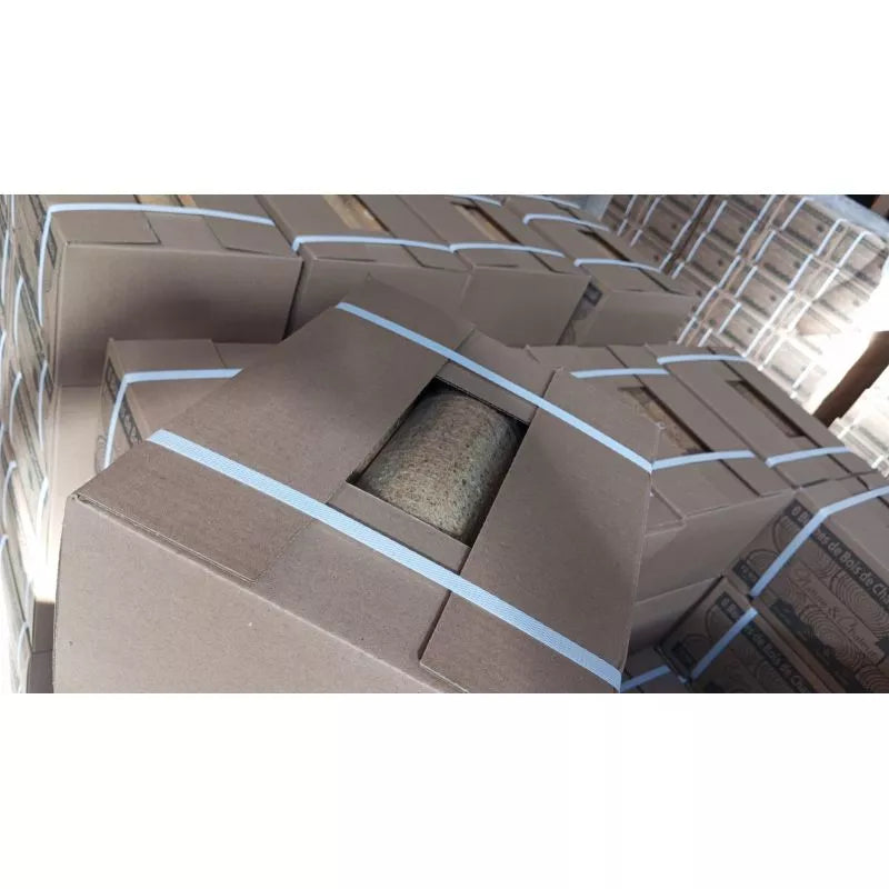 Bois Densifié Confort - 80 cartons de 6 bûches - Palette environ 960kgs