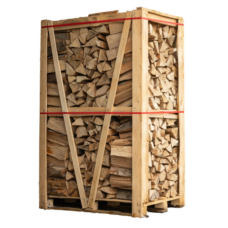 Bois de chauffage 30cm – Palette 1,8 RM – 100% Hêtre