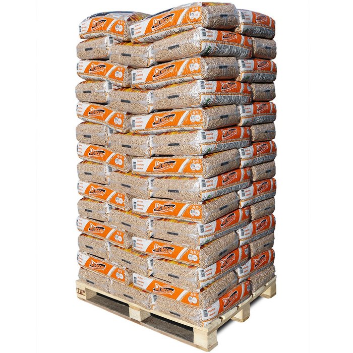 Granulés de bois DRAGON EN+ A1 – Palette 65 sacs x 15kg