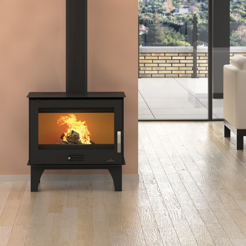 Poêle à bois bronpi sena plus 13 kw