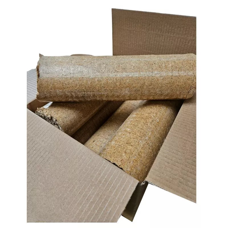 Bois Densifié Confort - 80 cartons de 6 bûches - Palette environ 960kgs