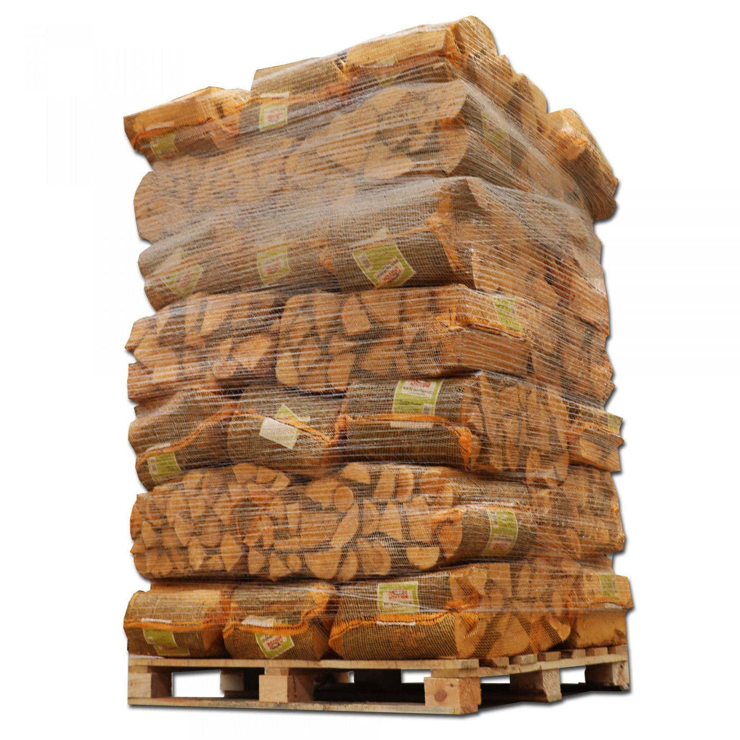 Palette 40 filets de bûches 25kg – Mélange Bois dur 30cm